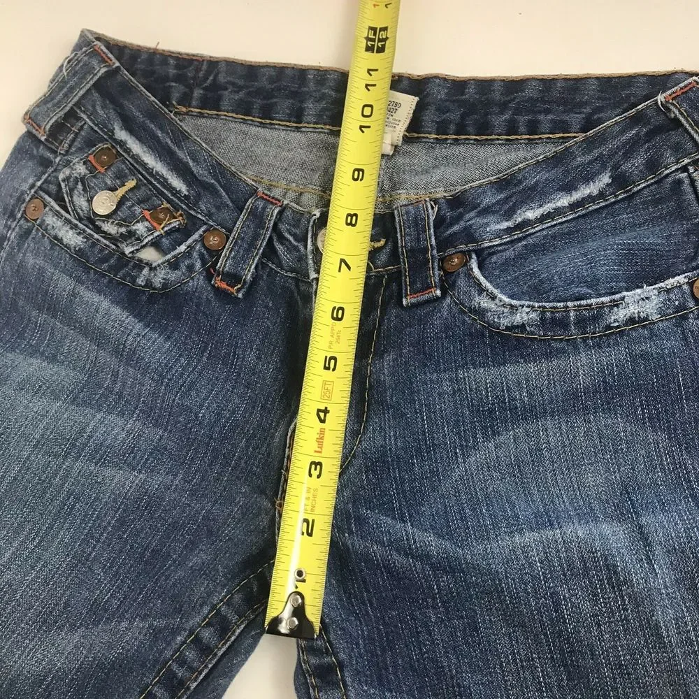 True Religion 100% Cotton Boot Cut Jeans - Picture 7 of 8